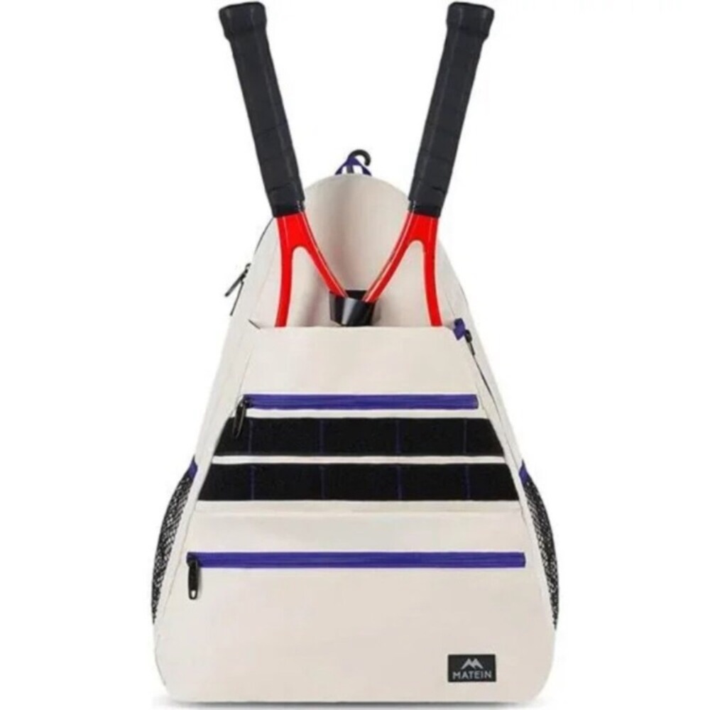 Tennis Bags for Men & Women, Large Waterproof Durable Tennis Backpack